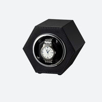 Automatic USB Leather Winder Hexagonal