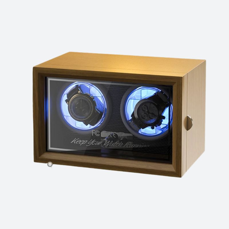 Automatic Winder in Wood and LED