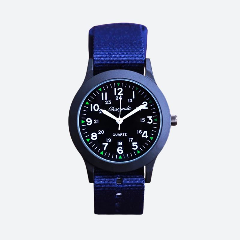 Boys' Watch with Nylon Strap – Clear and Practical Dial