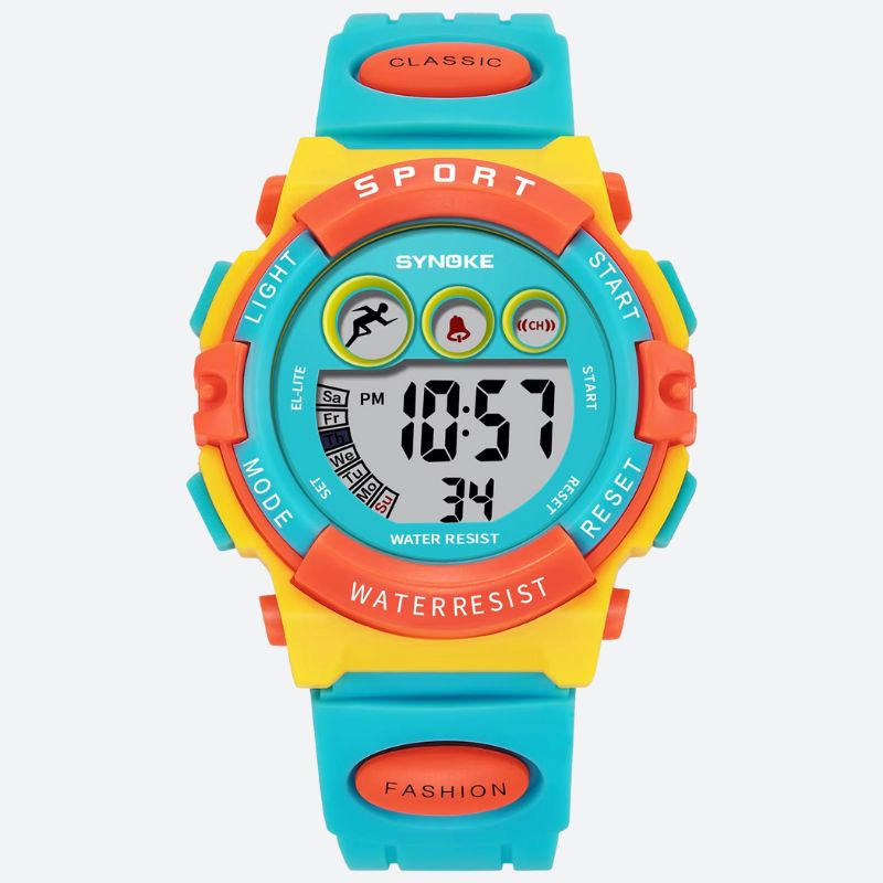 Children's Digital Watch, Shockproof 50m