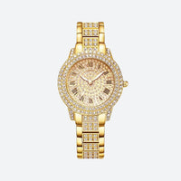 Elegant Women's Mechanical Rhinestone Watch