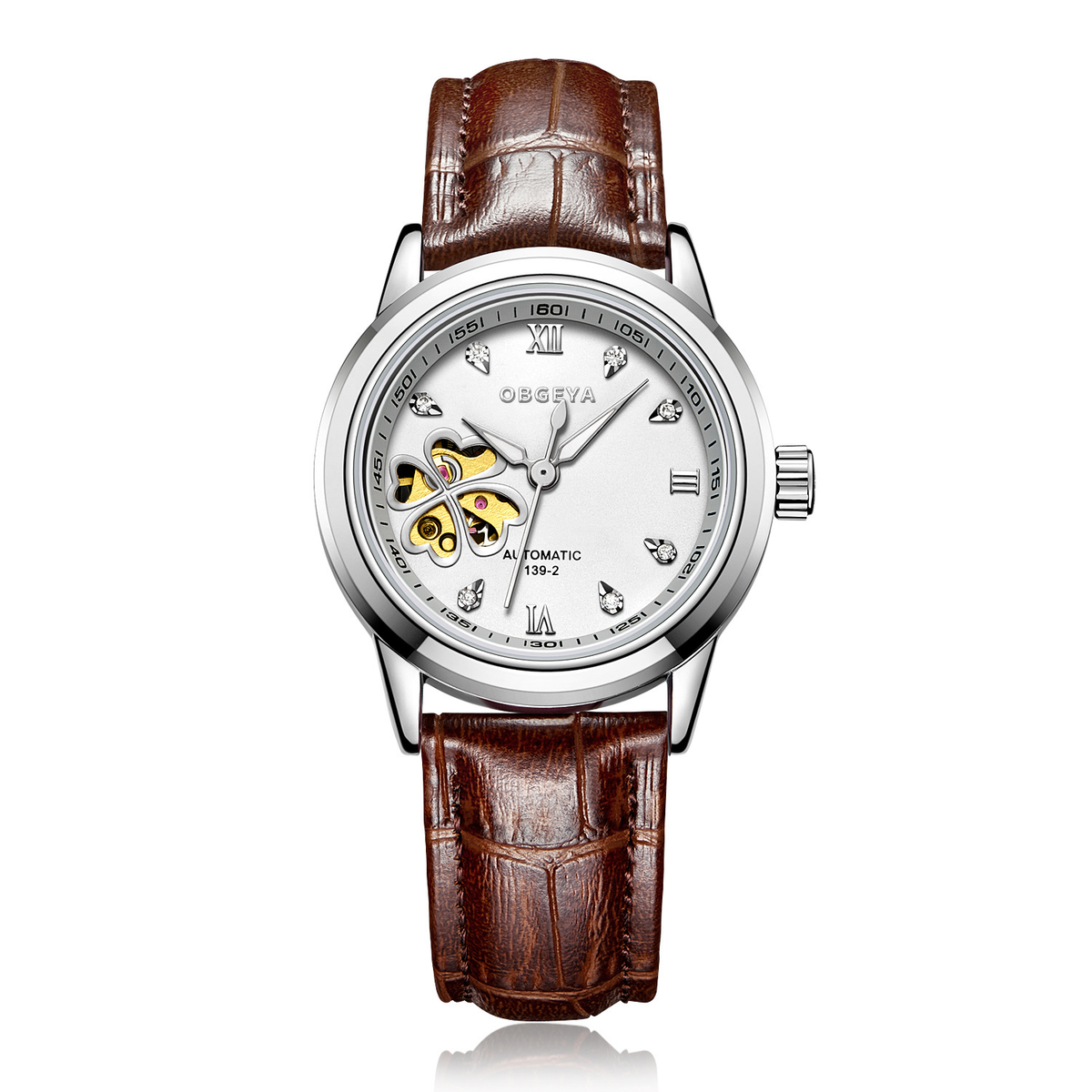 Women's Mechanical Watch Leather