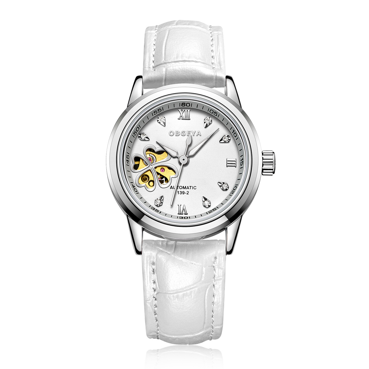Women's Mechanical Watch Leather
