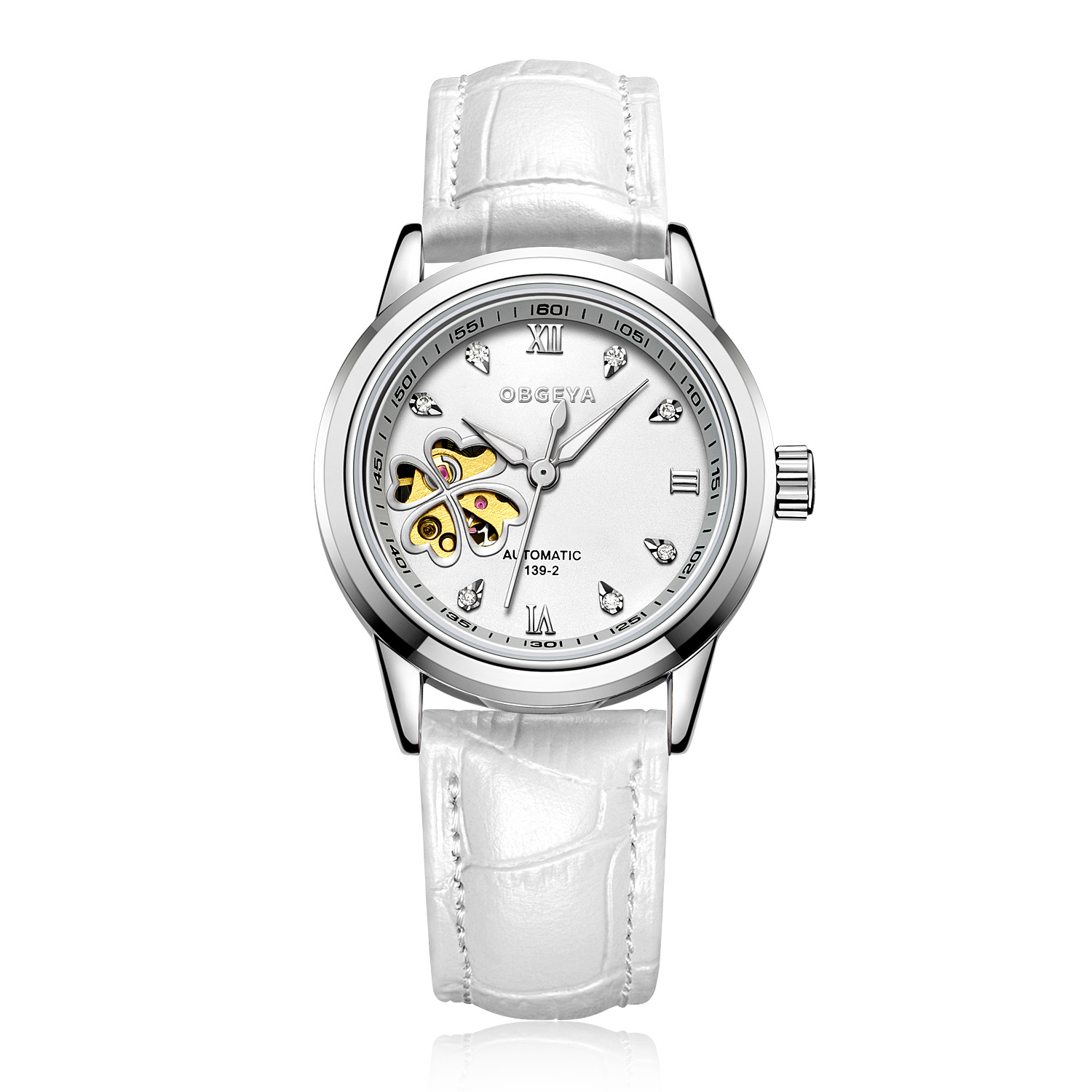 Women's Mechanical Watch Leather