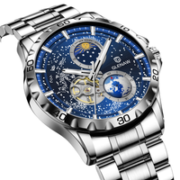 Men's Automatic Watch, Water Resistant, Galaxy Design