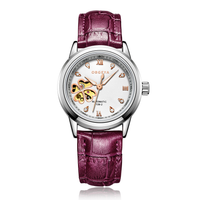Women's Mechanical Watch Leather