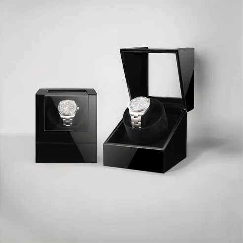 Wooden Watch Box and Automatic Winder
