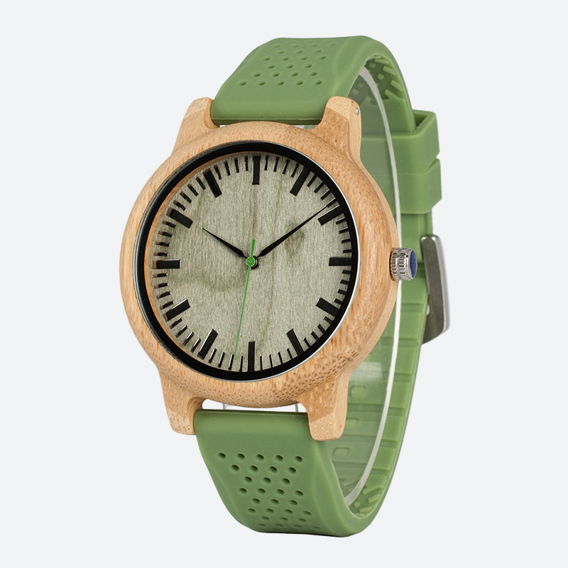 Elegant Bamboo Wooden Watch for Women