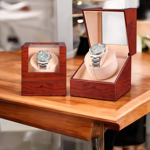 Wooden Watch Box and Automatic Winder