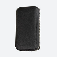 Leather Travel Watch Case with 2 Compartments