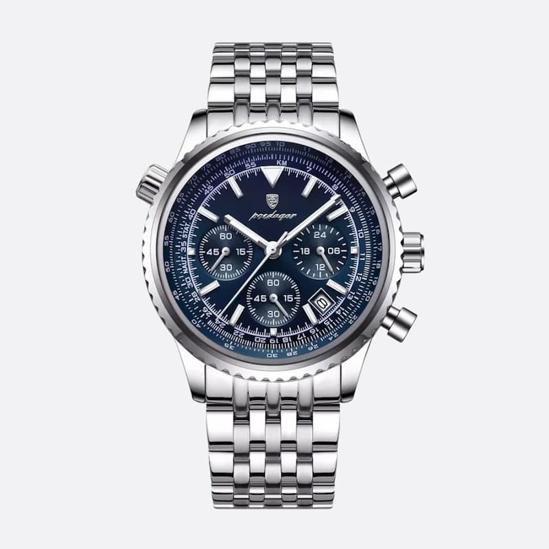 Luxury Men's Chronograph Watch, Sport Style