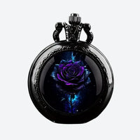 Men's Pink Pocket Watch, Elegance and Mystery