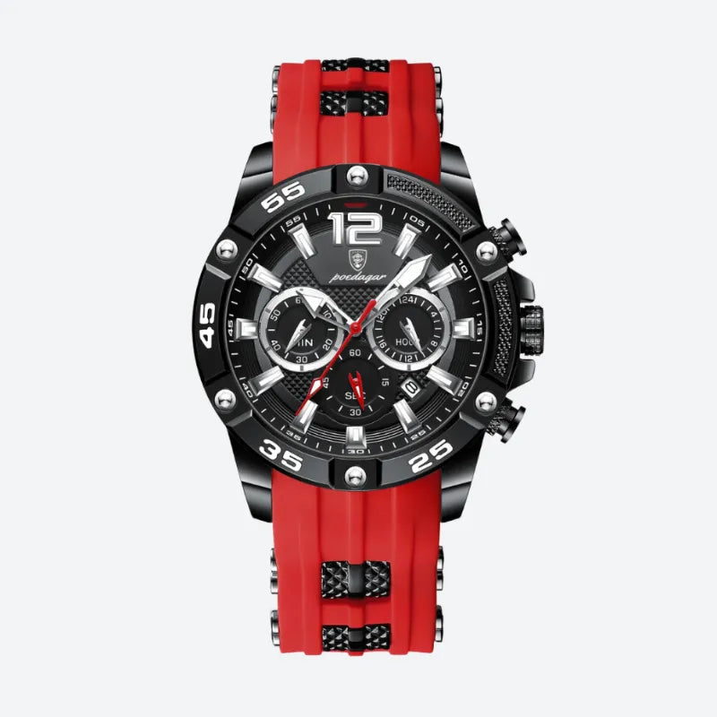 Men's Racing Style Sports Watch with Sport Dial