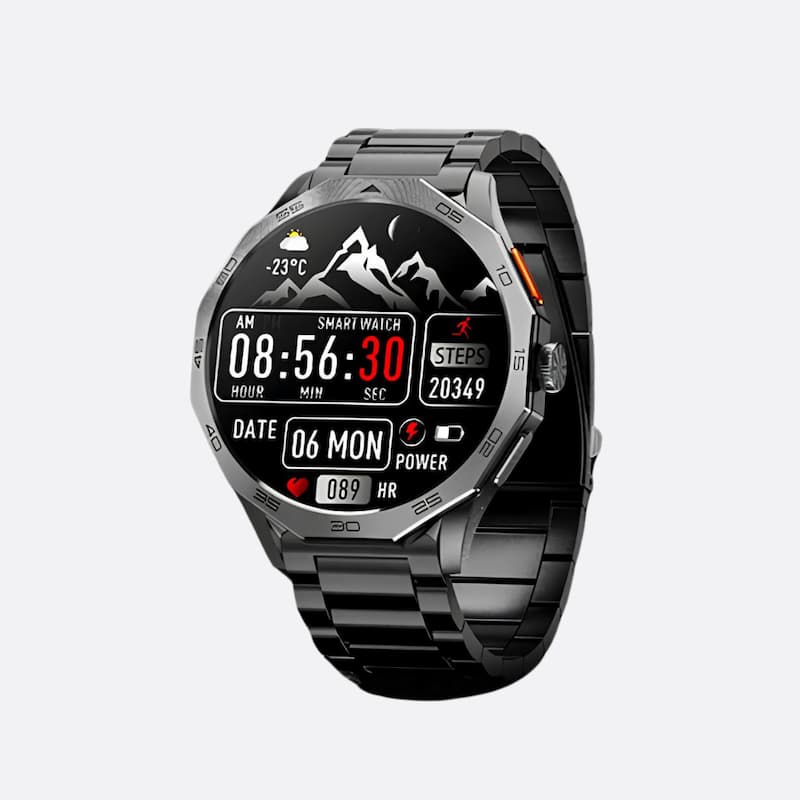 Men's Smartwatch with 1.85" Round Screen