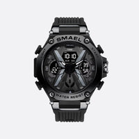 Men's Sports Watch with Dual Analog and Digital Display