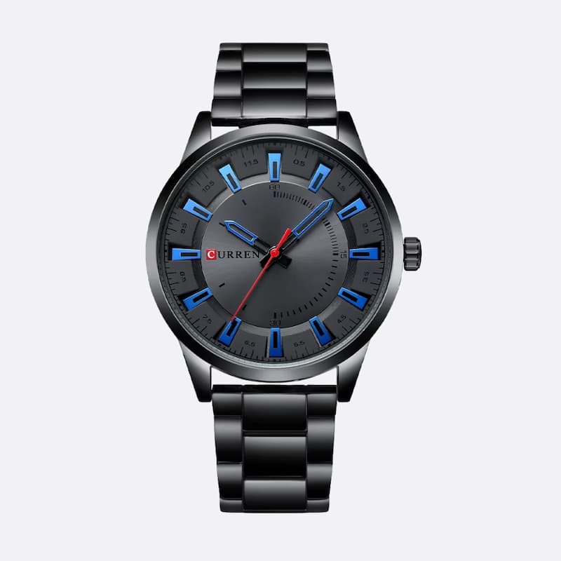 Men's Stainless Steel Chronograph Sport Watch