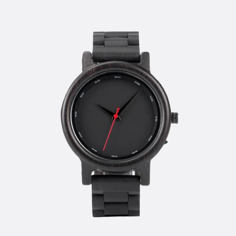 Men's Wooden Watch, Minimalist and Elegant Design