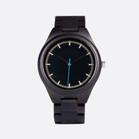 Minimalist Design Wooden Watch for Men with Luminous Hands