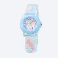 Girls' Learning Watch with Butterfly Bracelet
