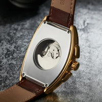 Women's Automatic Watch with Skeleton Dial & Moon Phase