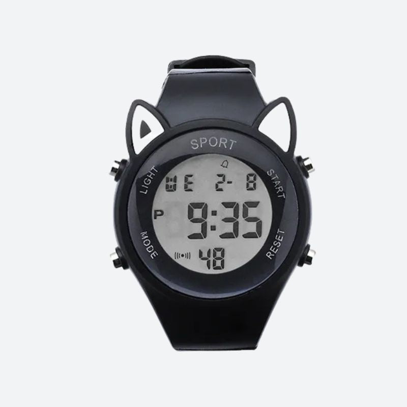Children's Digital Cat Watch with Unicorn Strap