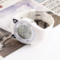 Children's Digital Cat Watch with Unicorn Strap