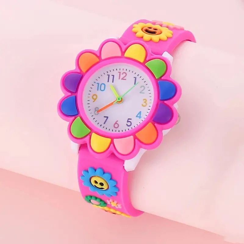 Children's Colorful Flower Watch – Fun way to learn to tell time