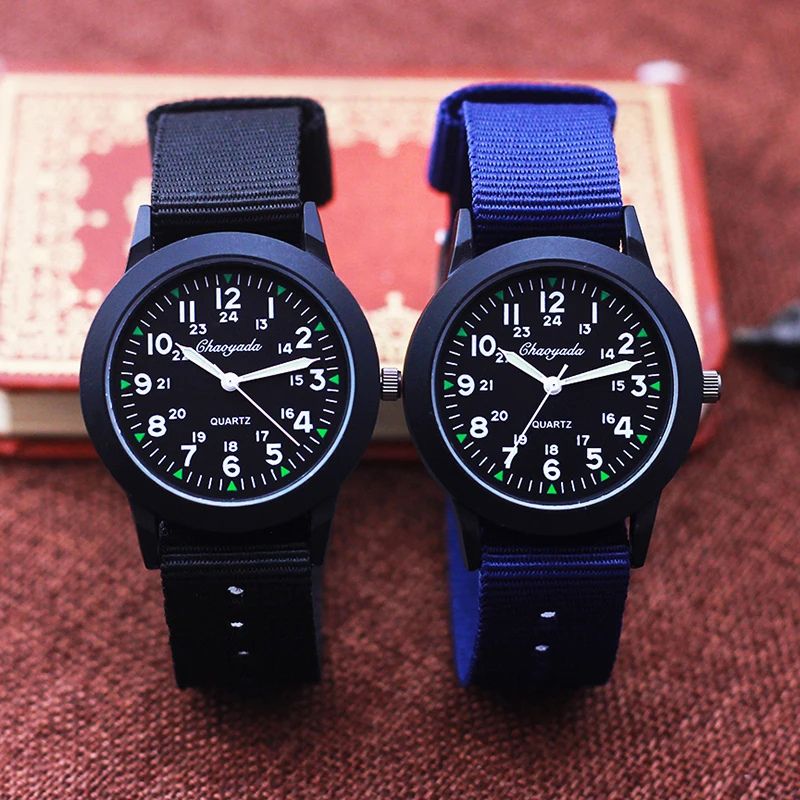Boys' Watch with Nylon Strap – Clear and Practical Dial