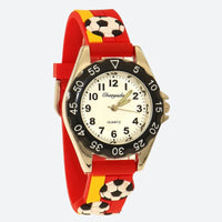 Boys' football-themed children's watch