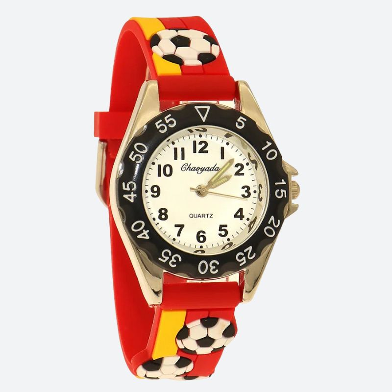 Boys' football-themed children's watch Image