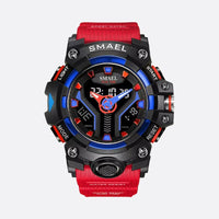 Multifunctional Sports Watch for Men, Quartz Analog and Digital