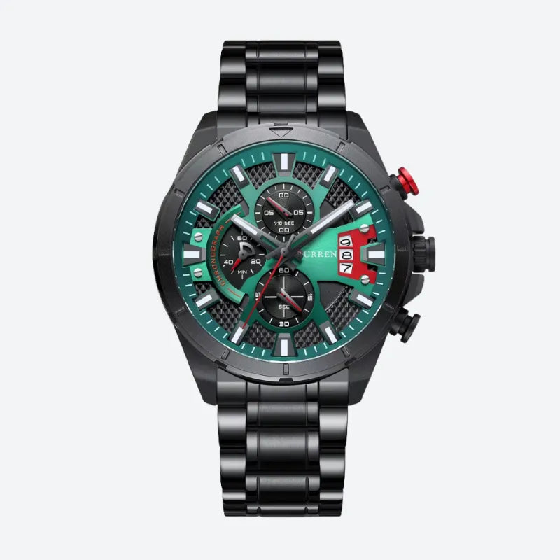 Racing Style Chronograph Sport Watch