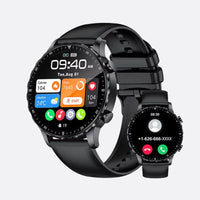 Round Men's Smartwatch for Sports and Health