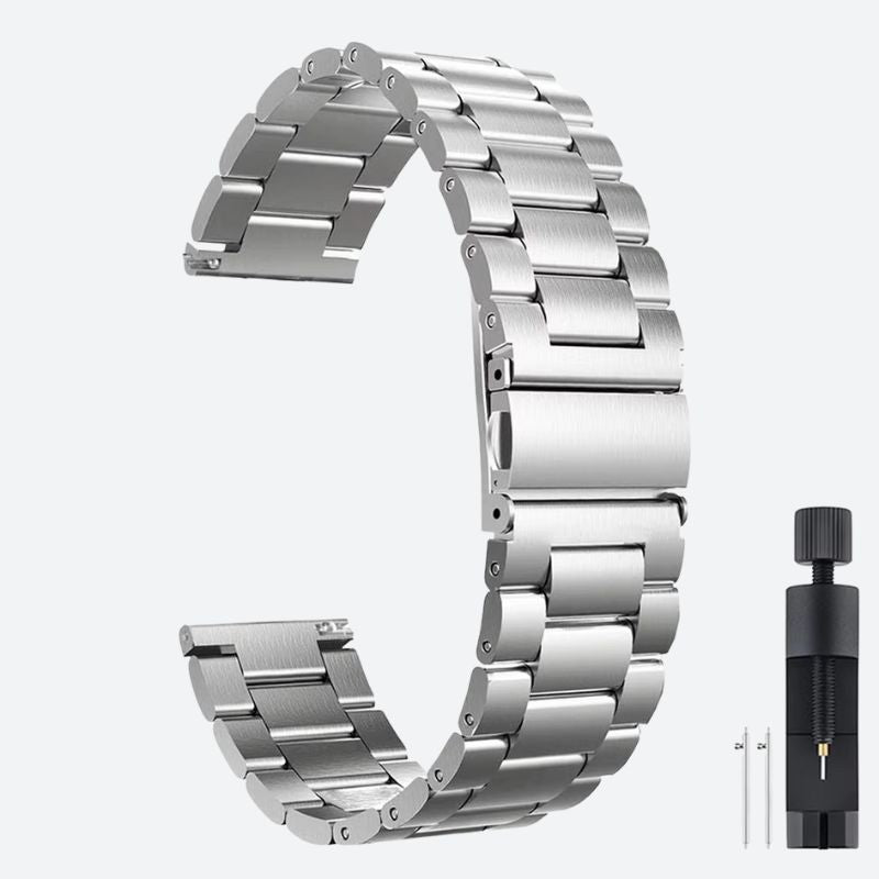 Stainless Steel Link Smartwatch Bracelet
