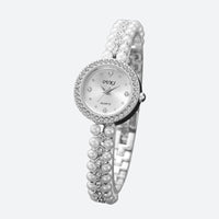 Vintage Women's Watch with Pearl Bracelet