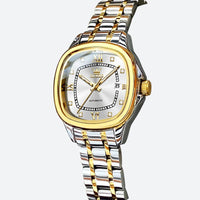 Women's Automatic Watch with Two-Tone Strap & Phosphorescent Hands